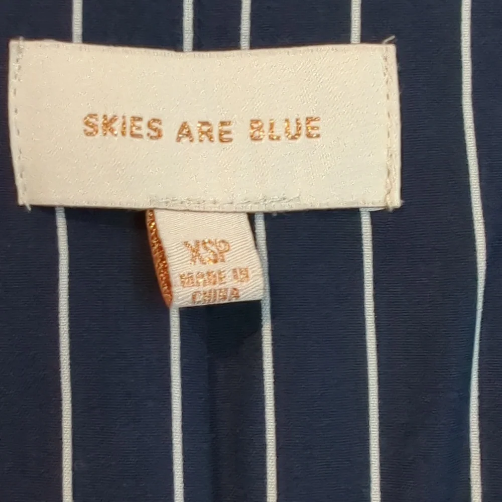 NWOT XSP Navy Skies are blue blazer - Picture 2 of 5